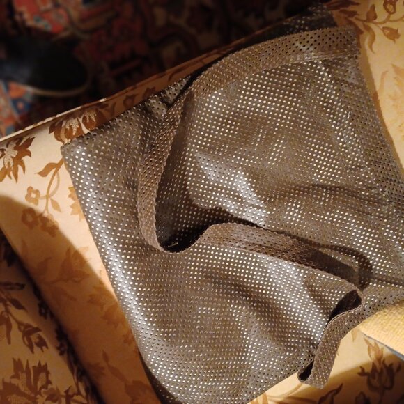 Marc Jacobs Dark Green Perforated Leather Crossbody Bag - Picture 1 of 5